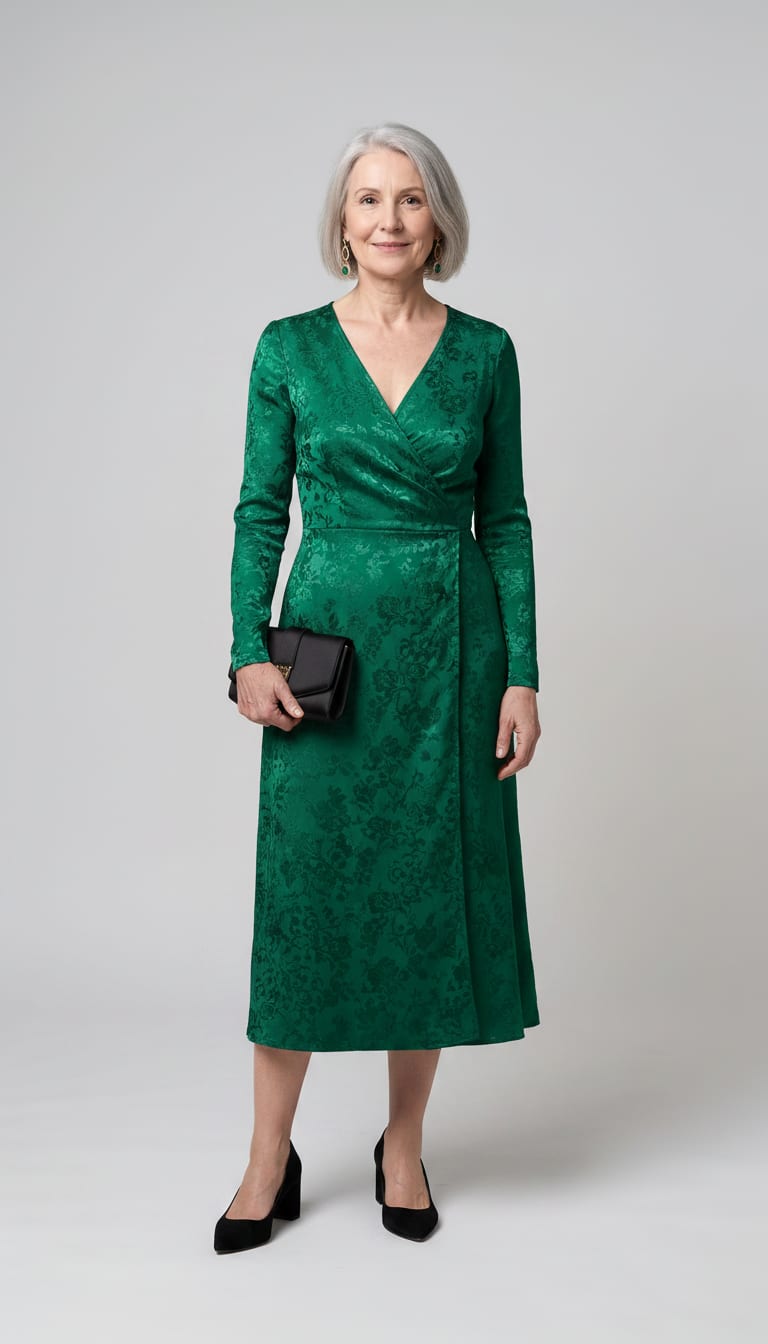 A model wearing a old money outfit.